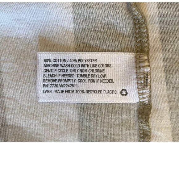 Original Use - Curved Hemline Striped Shirt - Picture 4 of 4